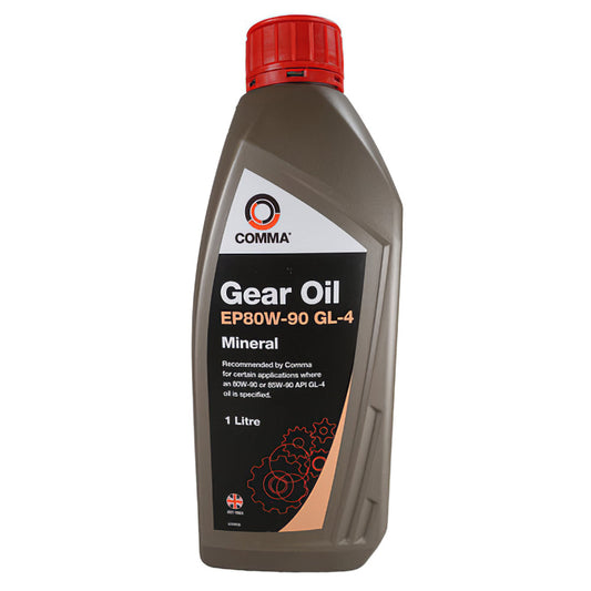 Comma Gear Oil EP80W-90 GL-4 1L