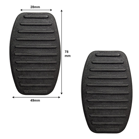 Pedal Rubbers Brake/Clutch For Fiat