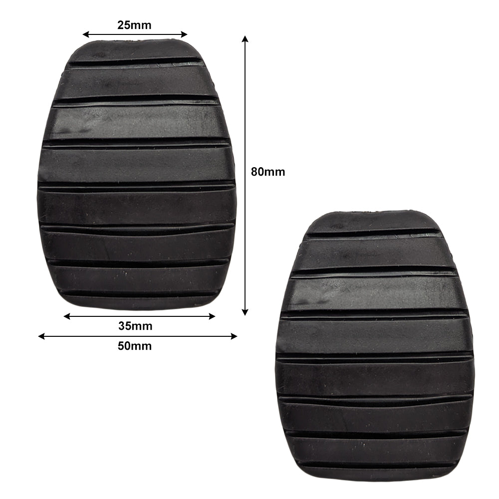 Pedal Rubbers Brake/Clutch For Vauxhall