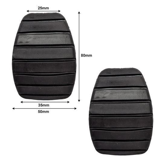 Pedal Rubbers Brake/Clutch For Vauxhall