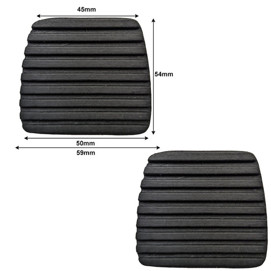 Pedal Rubbers Brake/Clutch For Peugeot 206