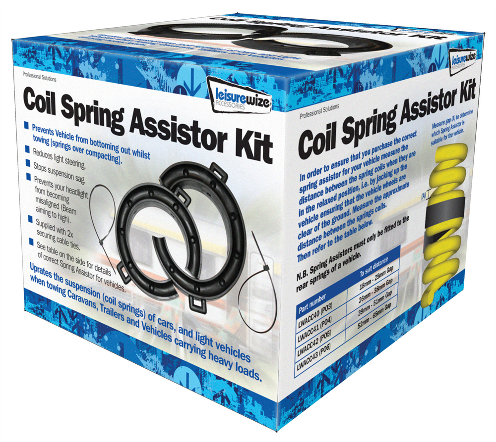 Coil Spring Assisters Pair Kit 40mm-50mm