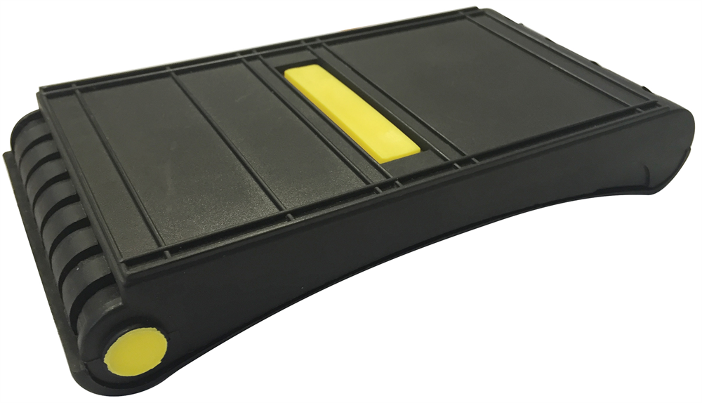 Folding Wheel Chocks With Spikes - Pair