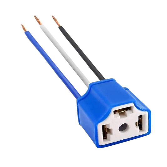 H4 Ceramic Bulb Holder Straight