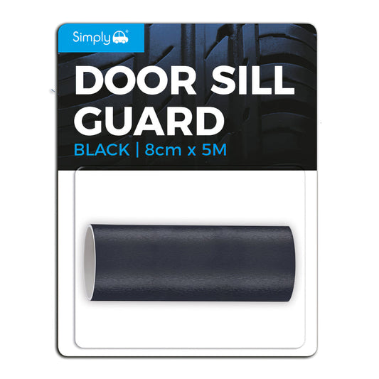 Universal Door Sill Protector Black 8cm x 5m