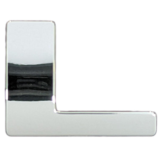 Chrome Letter Badge "L"