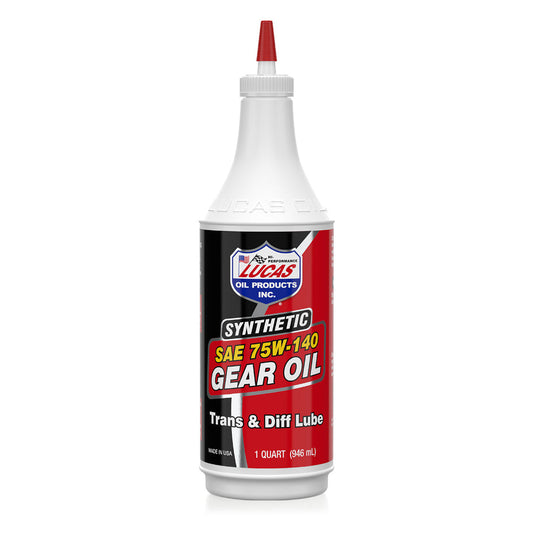 Lucas Oil Synthetic SAE 75W-140 Gear Oil 946ml