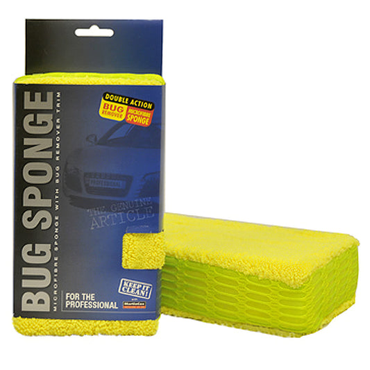Microfibre Sponge With Bug Remover Trim
