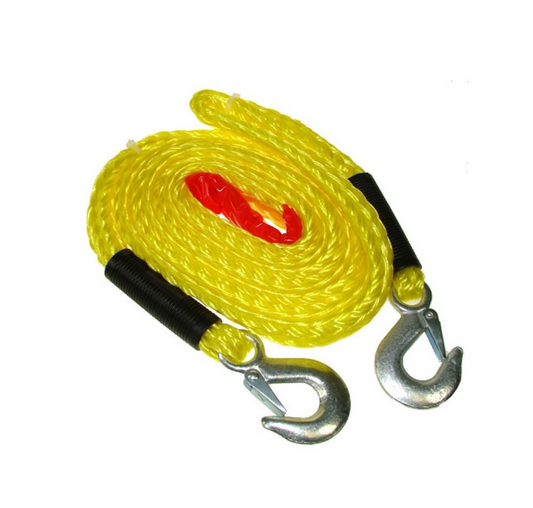 Tow Rope Yellow 4m x 4000kg