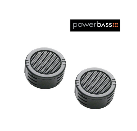 PowerBass S1ZT 1-Inch Zirconium Car Tweeters