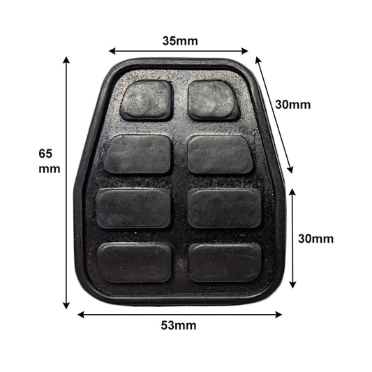 Pedal Rubbers Brake/Clutch For VW Group