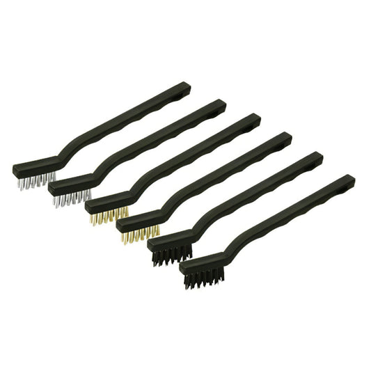 6x Wire Brush Set
