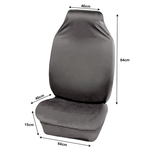 Seat Protector Defender Front Grey