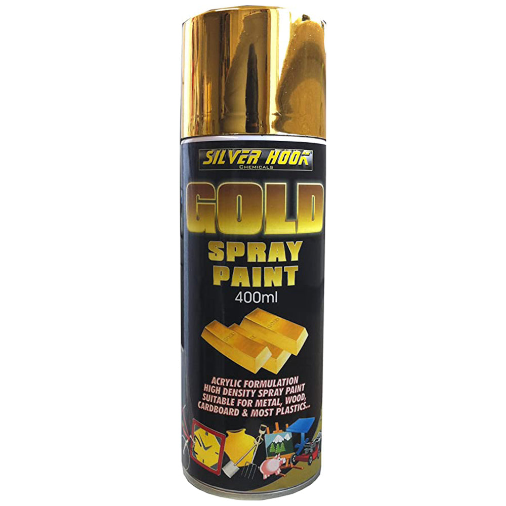 Silverhook Acrylic Paint Gold Effect 400ml