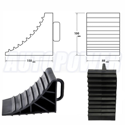 Wheel Chocks Pair