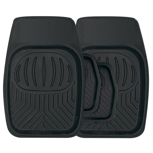All Terrain Mat Set Black Heavy Duty 4pc
