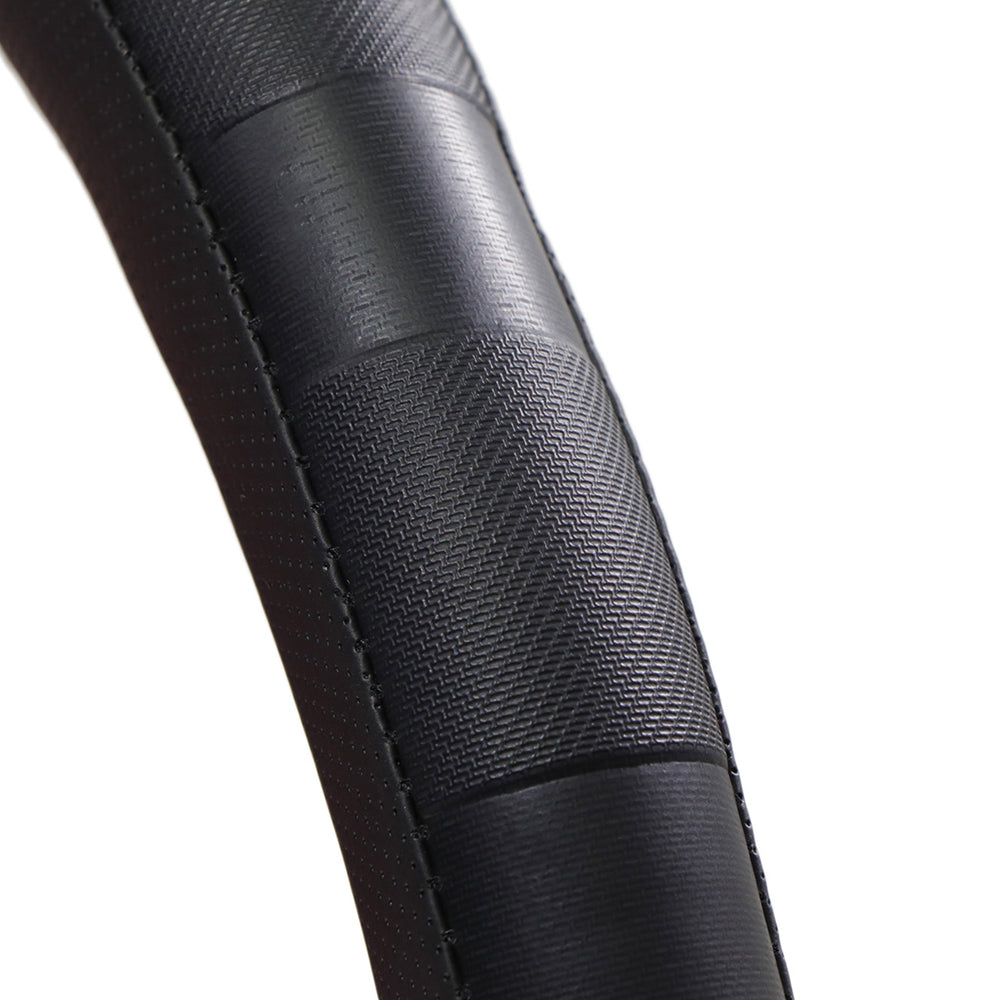 Streetwize Steering Wheel Cover Black Sports Grip For Vans