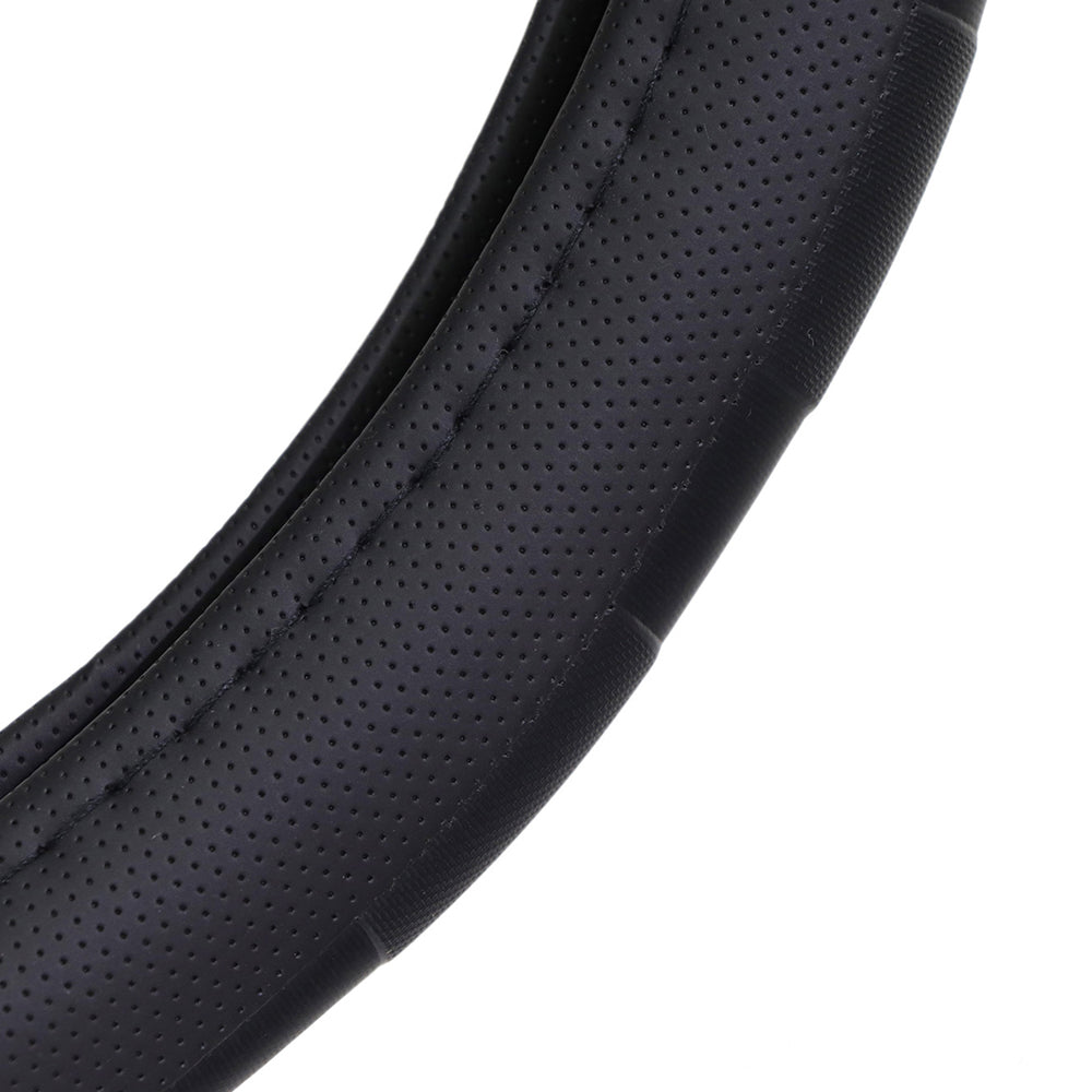Streetwize Steering Wheel Cover Black Sports Grip For Vans