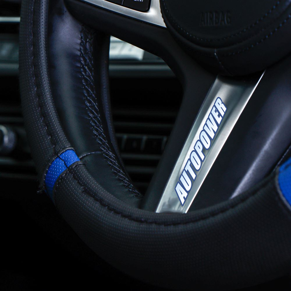 Streetwize Steering Wheel Cover Black/Blue