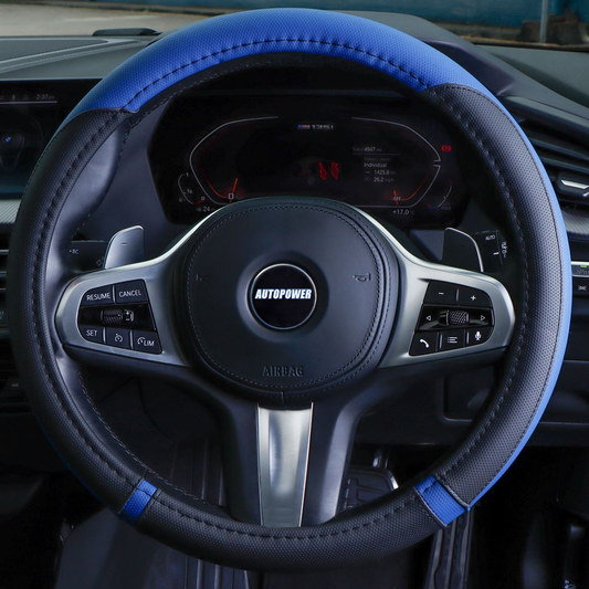 Streetwize Steering Wheel Cover Black/Blue