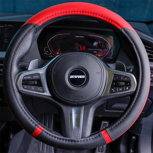 Streetwize Steering Wheel Cover Black/Red