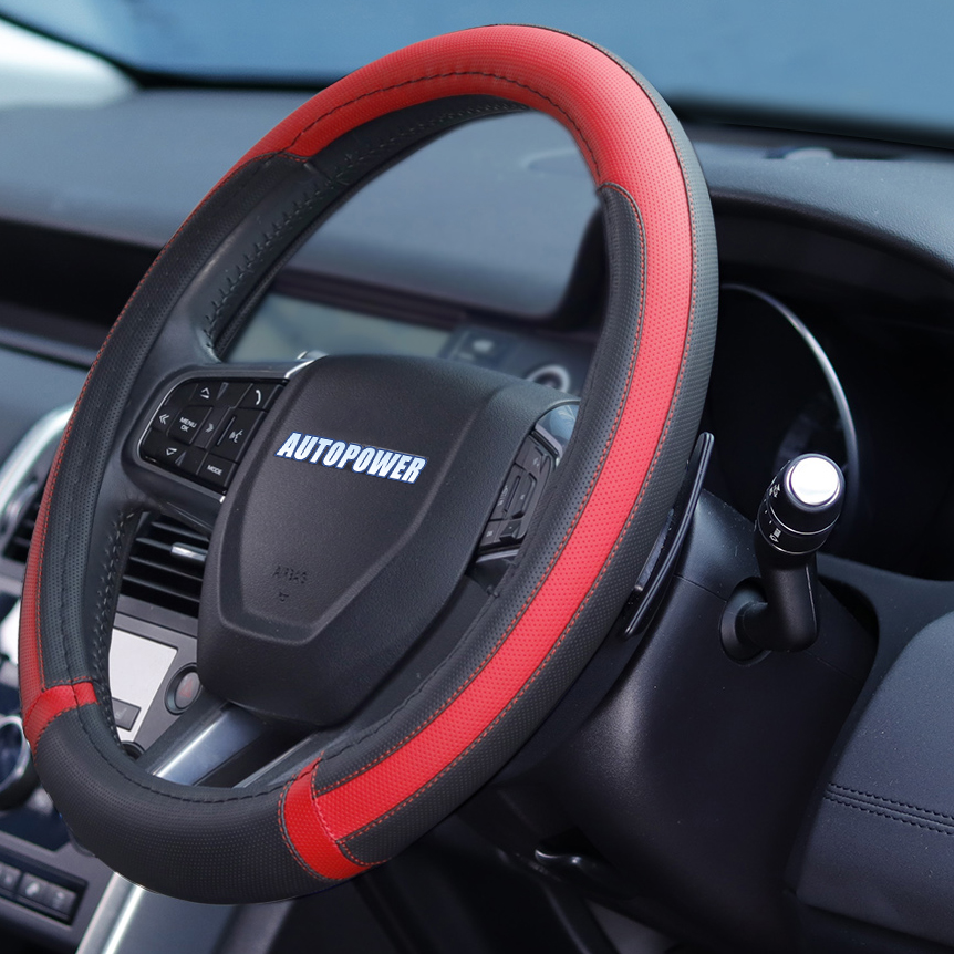 Streetwize Steering Wheel Cover Black/Red