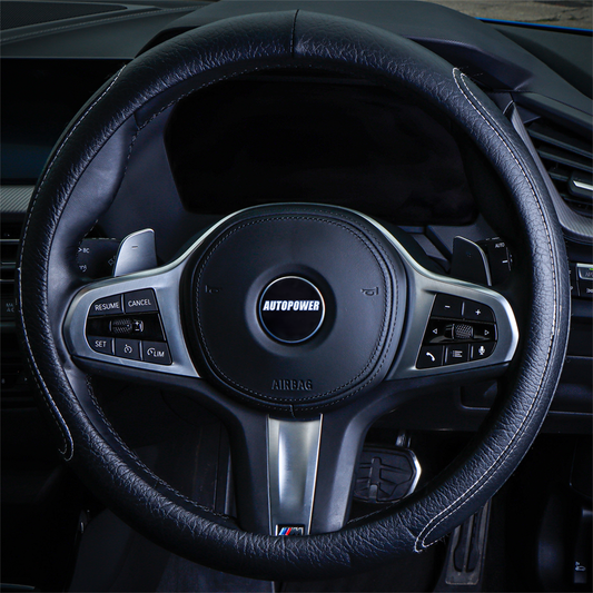 Streetwize Steering Wheel Cover Black Soft Grip