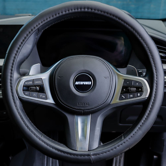 Streetwize Steering Wheel Cover Black Sports Grip