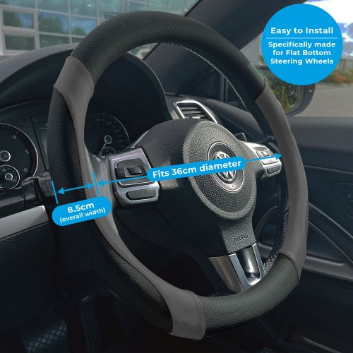 Simply Luxury Padded Steering Wheel Cover - Large