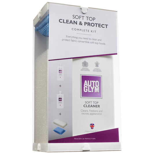 Autoglym Convertible Soft Top Clean & Protect Complete Car Cleaning Kit