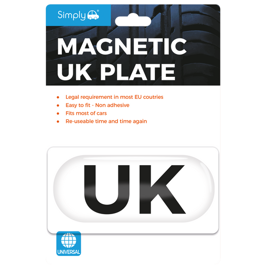 Simply UK Magnetic Plate Badge