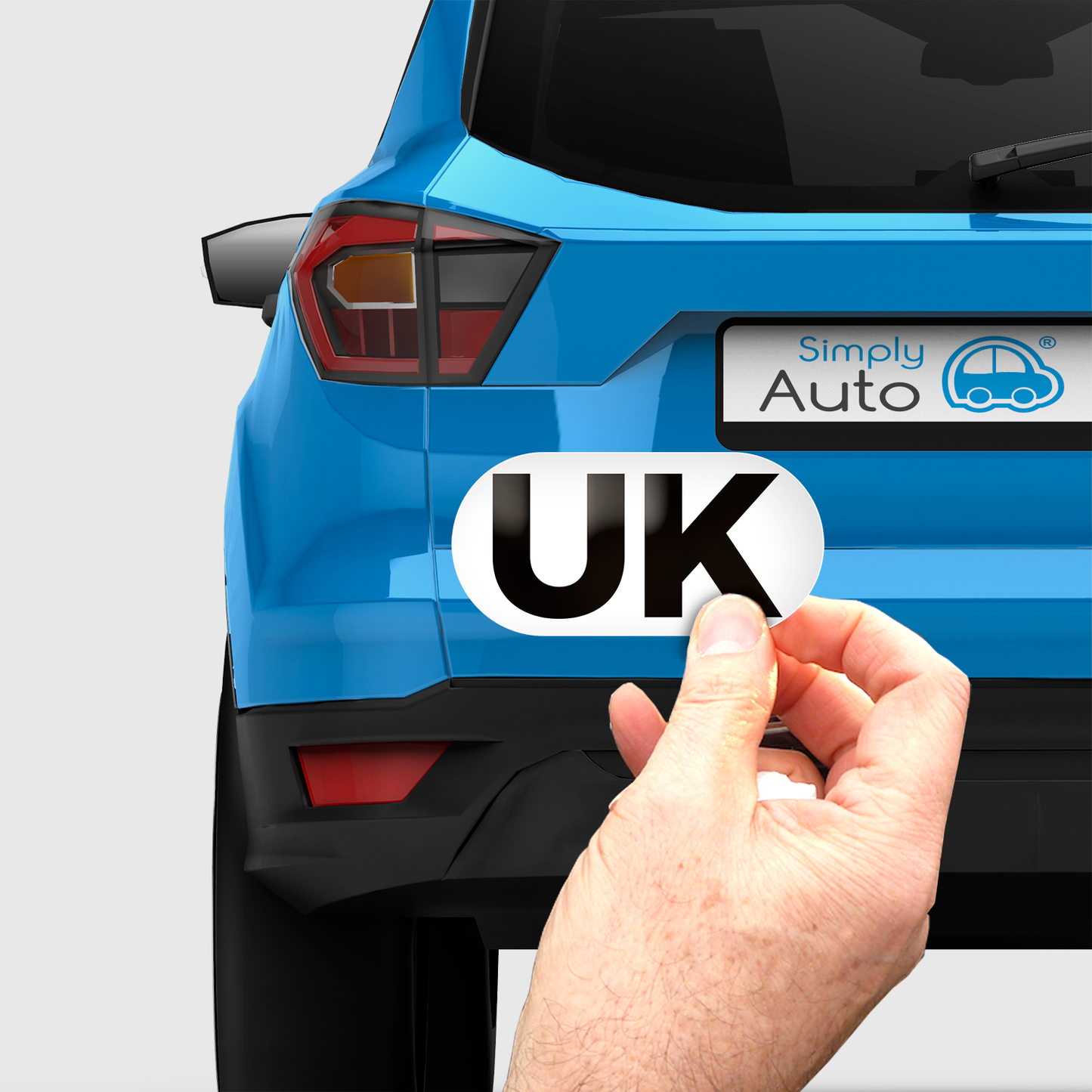 Simply UK Magnetic Plate Badge