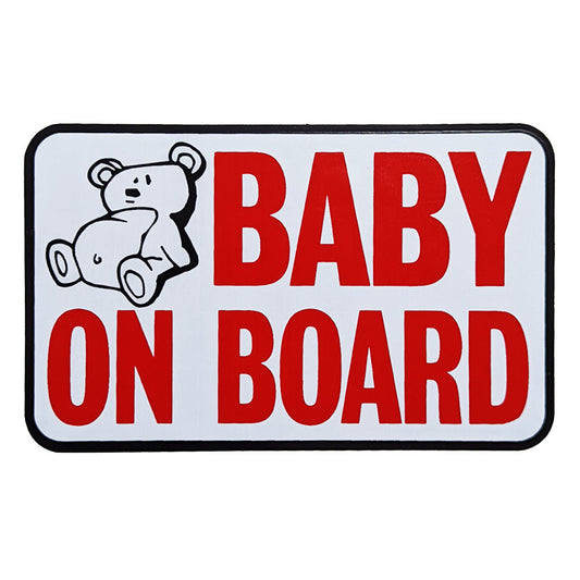 Baby On Board Reversible Self Adhesive Sticker