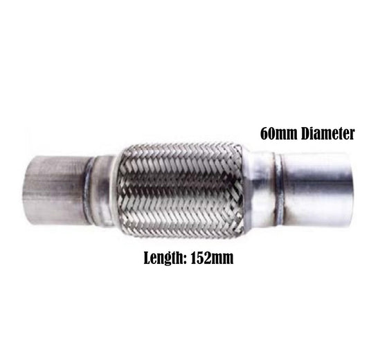 Exhaust Flexi Pipe Joiner 60mm x 152mm