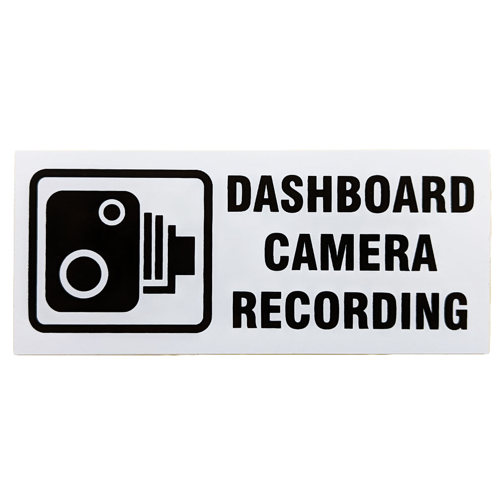 Self Service Sticker Camera Dashboard Camera Recording Self Adhesive Sticker – CheckMOT