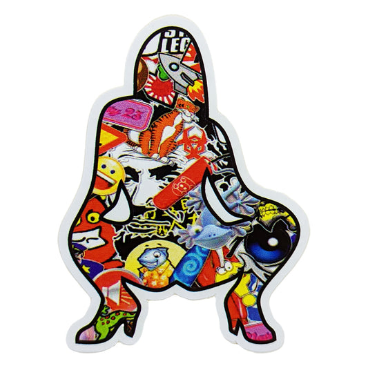 Model Outdoor Vinyl Self Adhesive Sticker