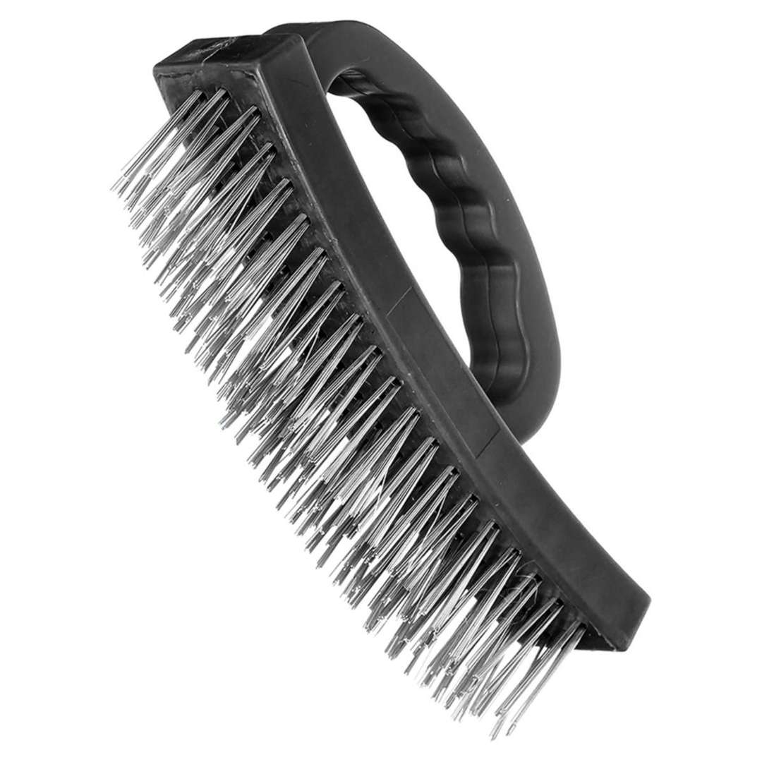 Dekton Wire Brush With Grip Handle 6"