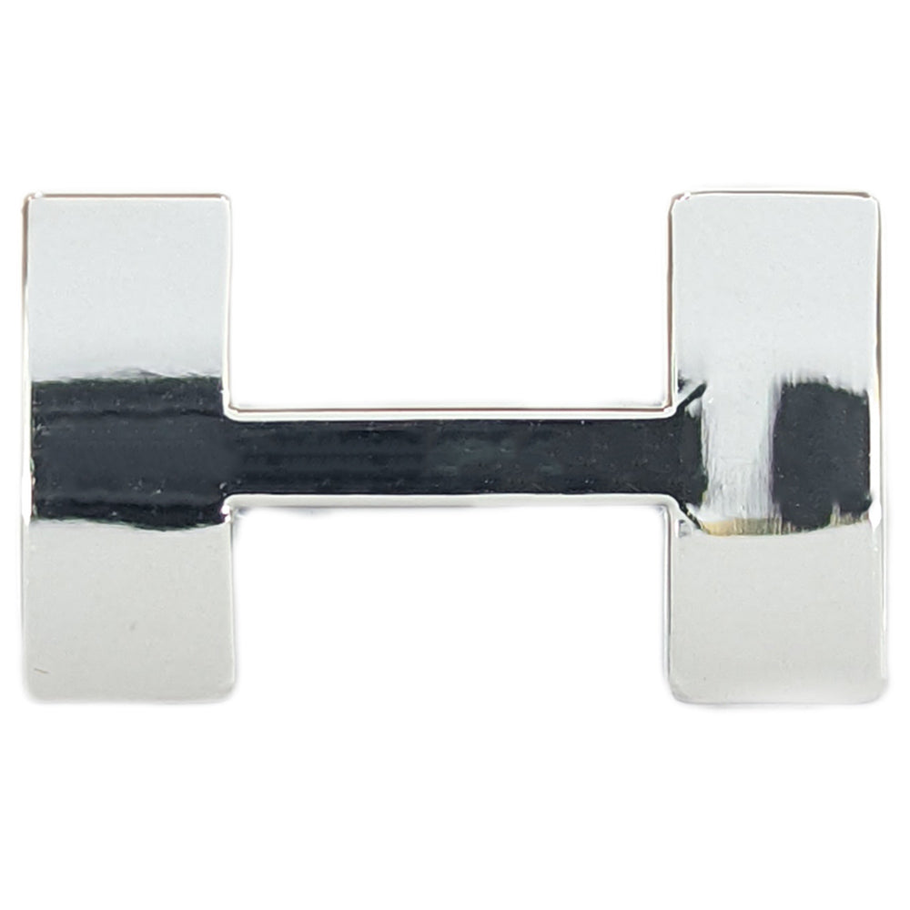Chrome Letter Badge "H"