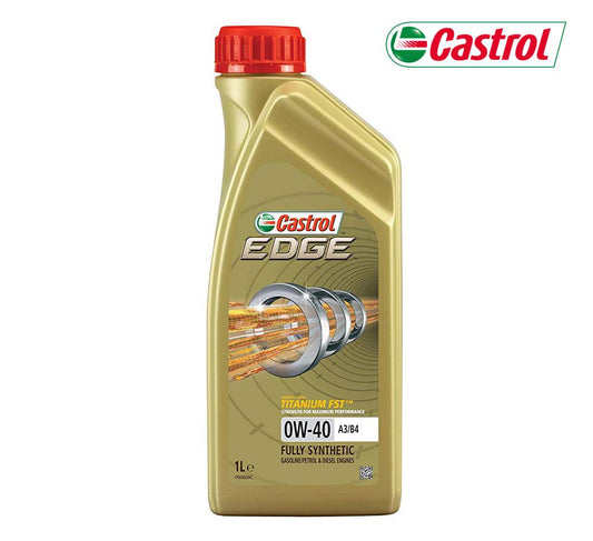 Castrol EDGE Titanium FST 0W-40 A3/B4 Full Synthetic Engine Oil - 1L