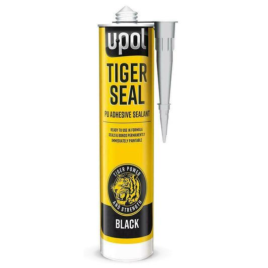 U-POL Tigerseal Black Pu Adhesive & Sealant - 310ml