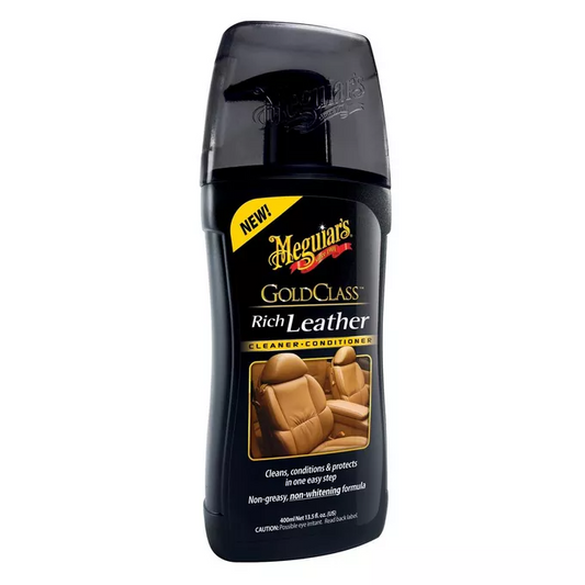 Meguiars Gold Class Rich Leather Cleaner & Conditioner 400ml