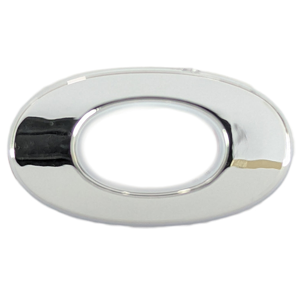 Chrome Letter Badge "O"