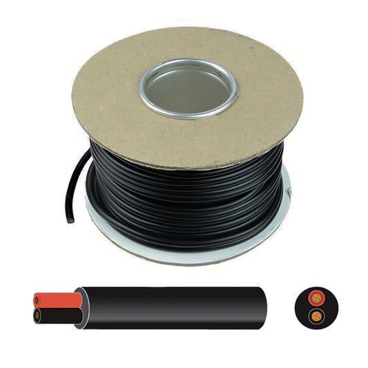 Flat Twin Core Cable Reel 5.75 Amp 30m