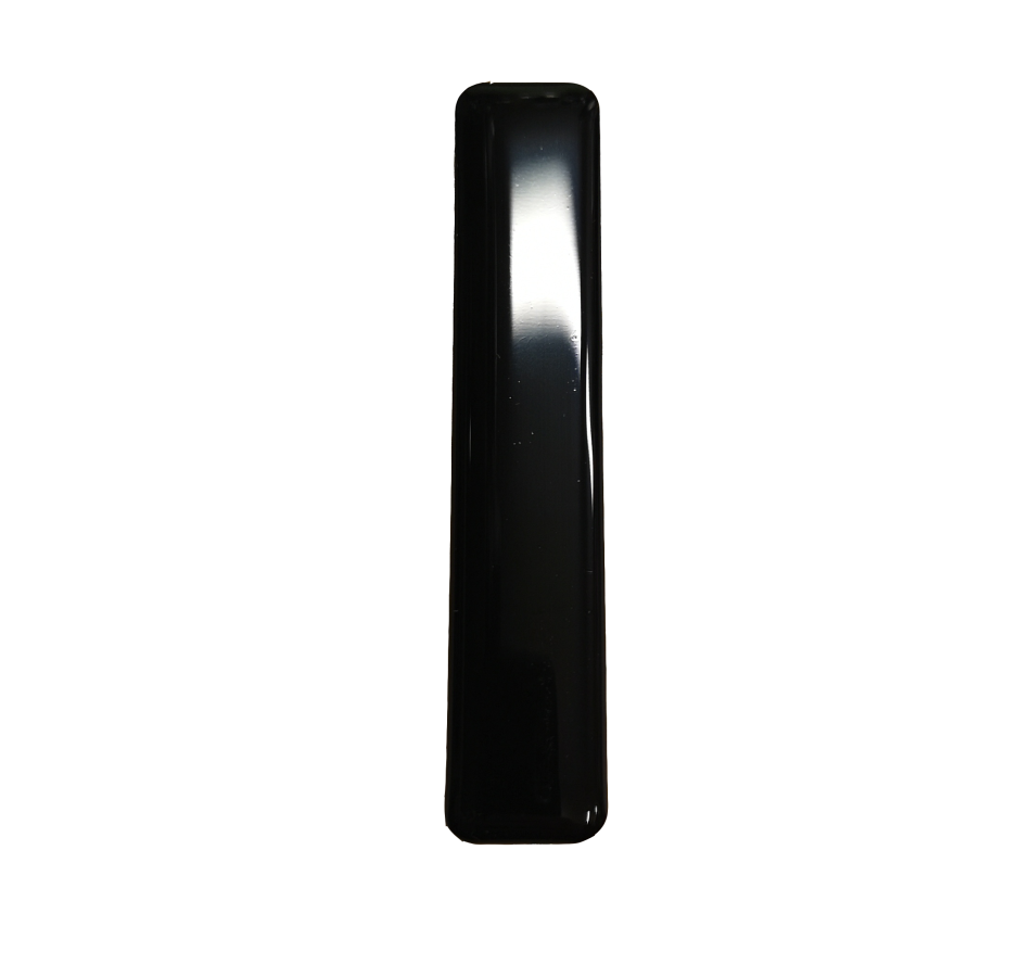 3D Gel Number Plate Black No. "1"