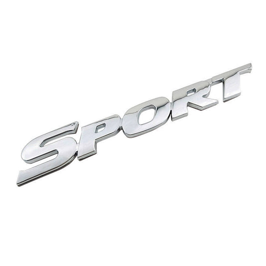 3D Chrome Sport Badge