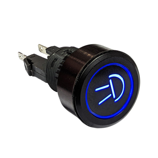 Savage Switch Black Latching Side Light