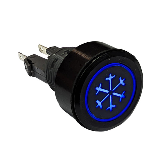 Savage Switch Black Latching Air Conditioning