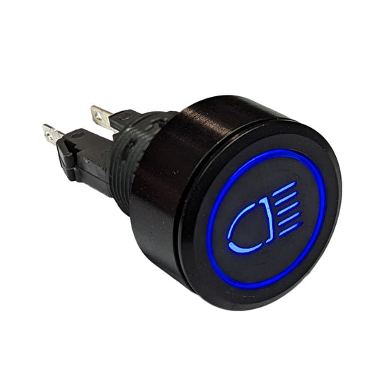 Savage Switch Black Latching Main Light
