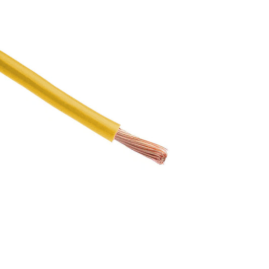 Single Core Yellow Cable 8.75 Amp - Per Metre
